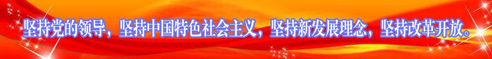 堅持黨的領(lǐng)導(dǎo)，堅持中國特色社會主義，堅持新發(fā)展理念，堅持改革開放。